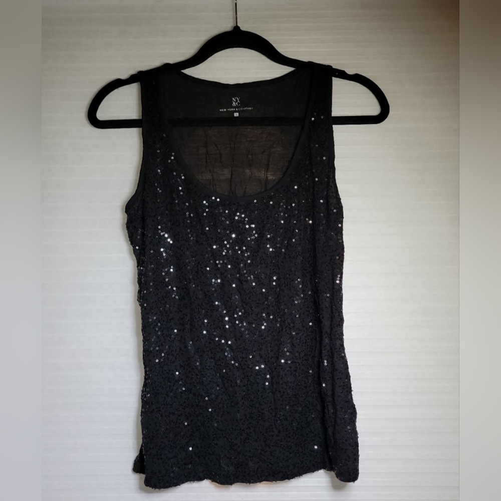 Sequence Black Tank Top